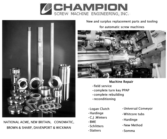 ChampionScrew Machine Engineering Co.